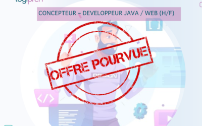 [OFFRE POURVUE] Concepteur/Conceptrice – Développeur/Développeuse Java/Web (H/F)